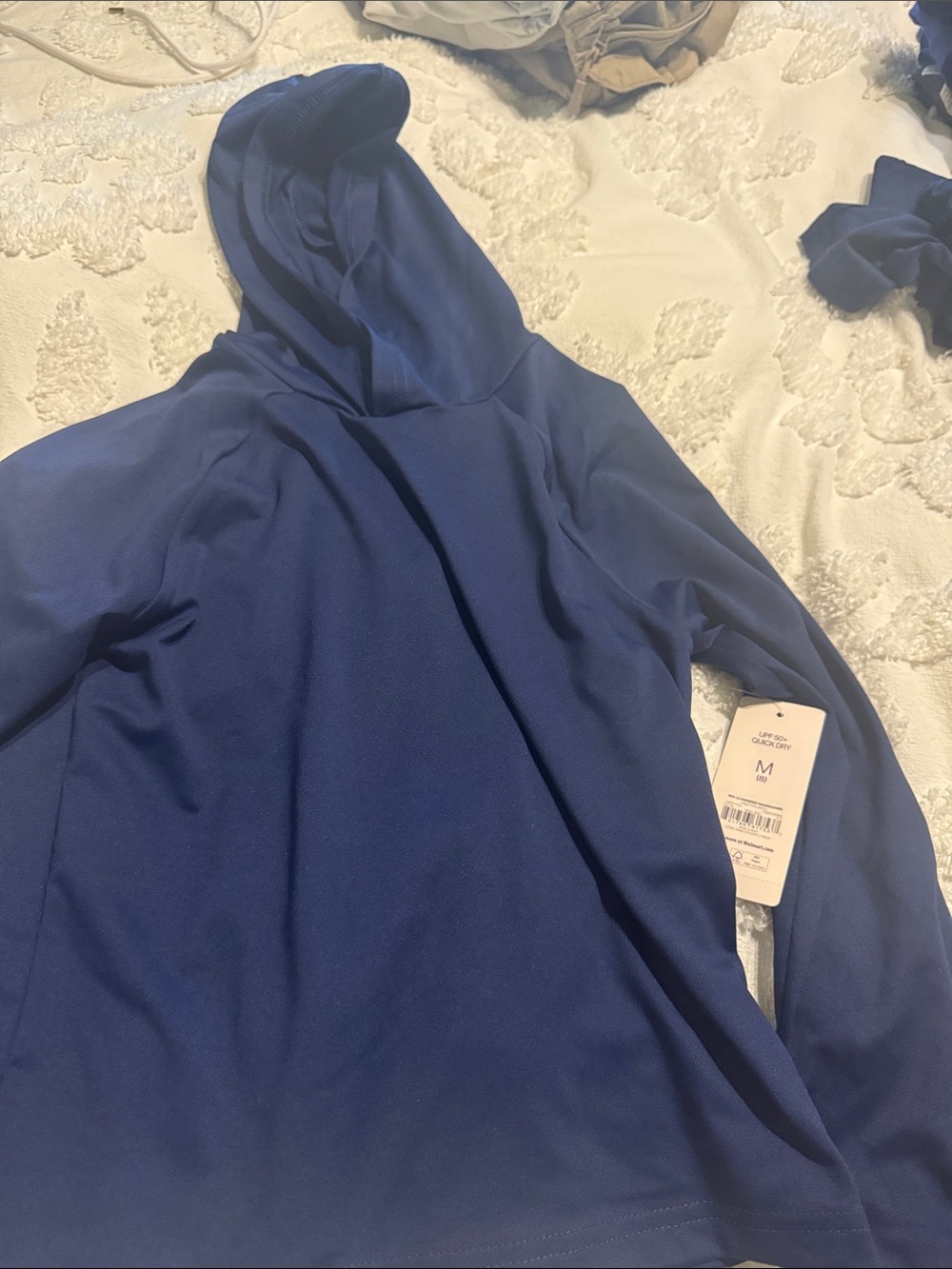 Weekend Academy Deep Navy Hooded Pullover